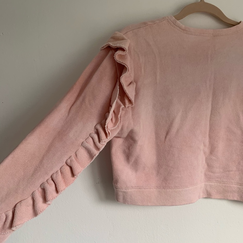 Loveshackfancy Ruffle Sleeve Pullover - image 6